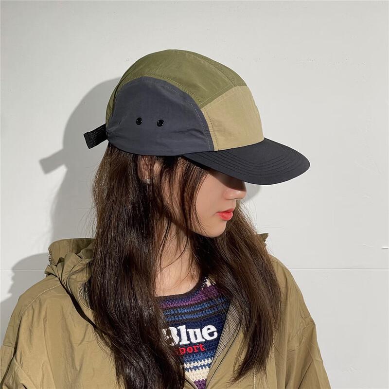 Quick-Dry Adjustable Patchwork Sports Cap