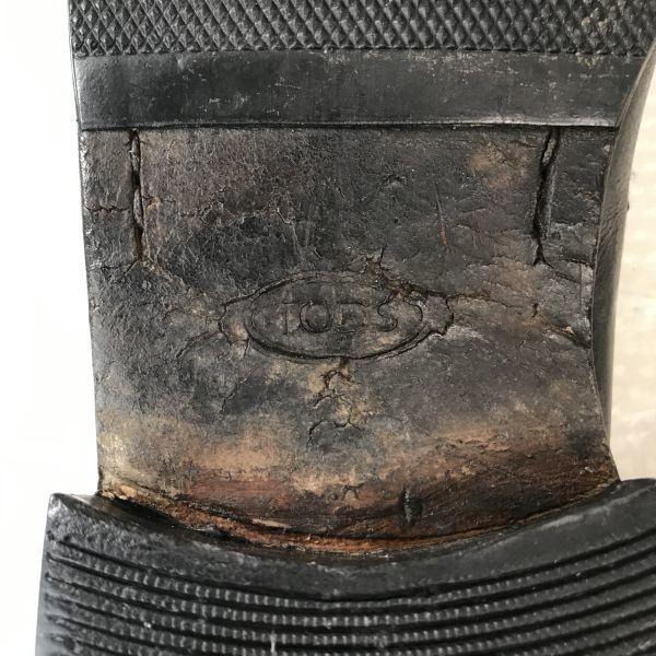 Vintage/TOD’S/Leather Loafers/Moccasins/9/27.0/Black/BLACK/Business Dress Shoes(USED)