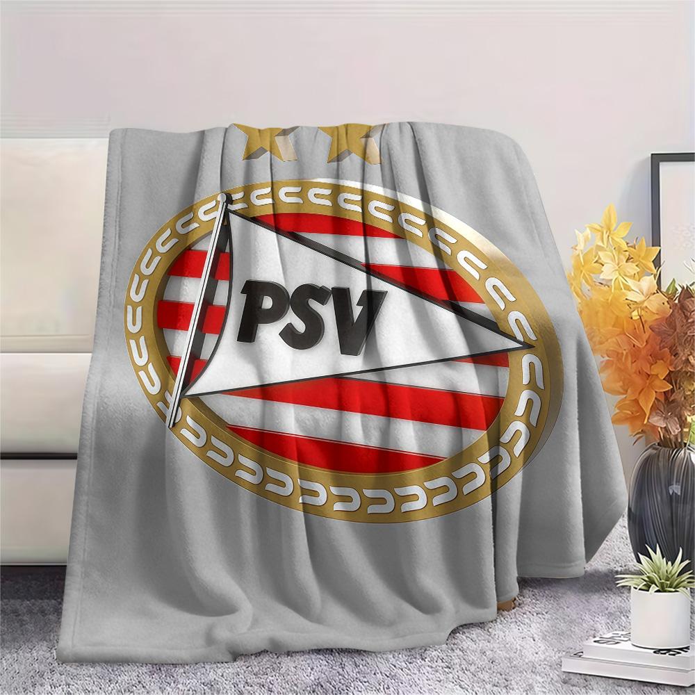 PSV Eindhoven Flannel Blanket, High quality Comfortable for All Seasons, Home Decor, Warmth and Comfort