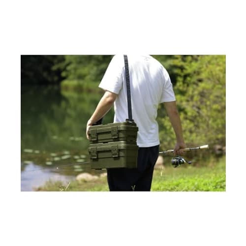 RISU S-6 Toolbox, Trunk Cargo, Stack Cargo, Approx. 6L, Black, Made in Japan, Waterproof, Outdoor Storage, Camping, GHON188