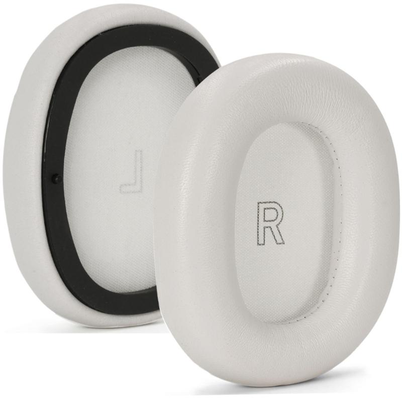 Sheepskin Leather Ear Cushions For H95ANC Headsets Earmuff Earpads Enhances Noise Reduction And Long Last Comfort Fit