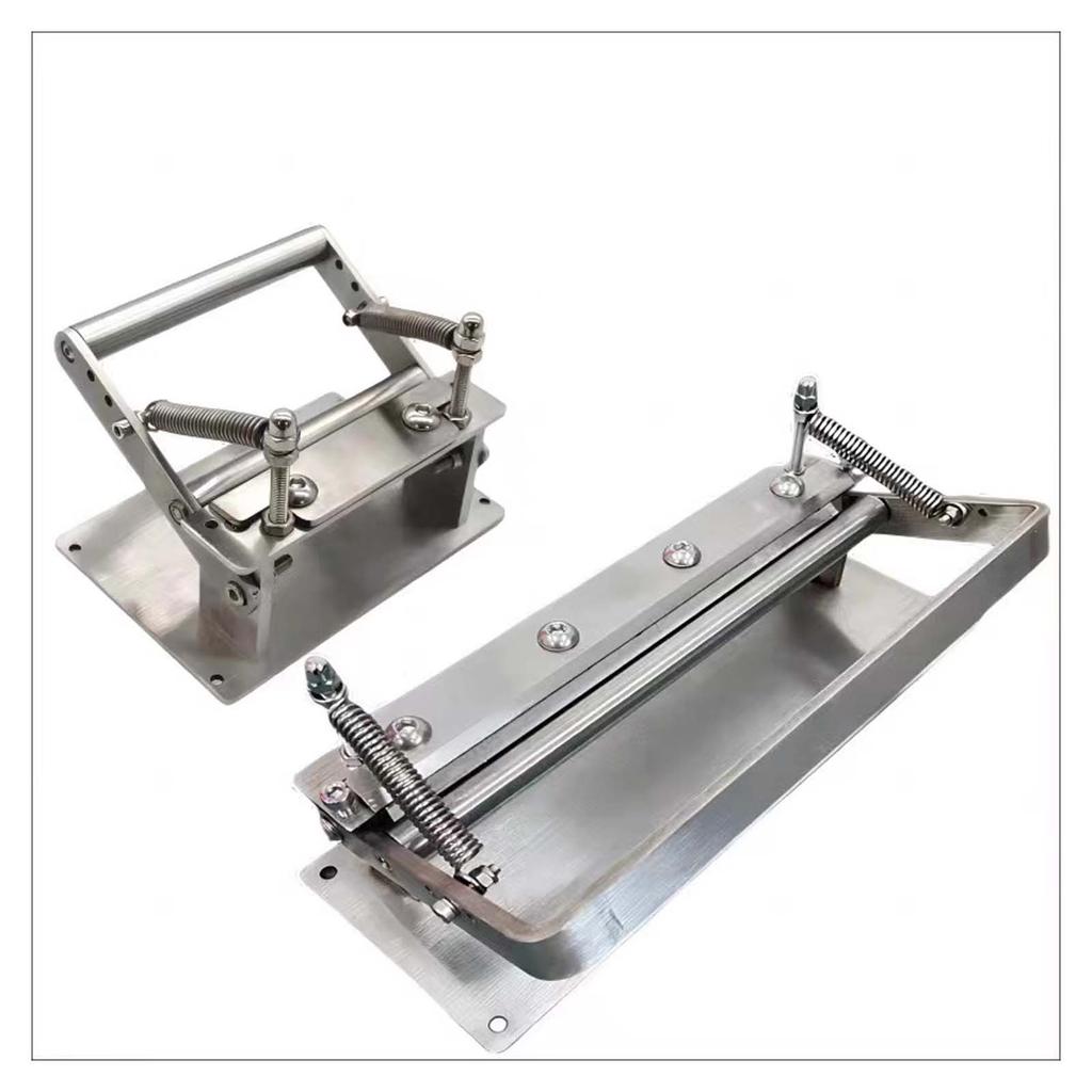 Manual Leather Thinning Machine, Stainless Steel Leather Belt Peeling Skiving Tool