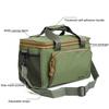 Fishing Tackle Bag Square Multi-pocket Smooth Zipper Adjustable Shoulder Strap Portable Large Capacity