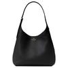 Kate Spade Litchi Grain Brand Logo Leather Shoulder Bag Large Women Shoulder Bag Black KL807