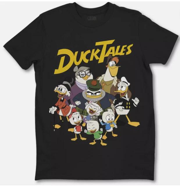 DuckTales Group Shot Logo Tshirt 2025 S
