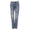 Unisex Adult 501 Original Denim Distressed 5 Pockets Straight Jeans