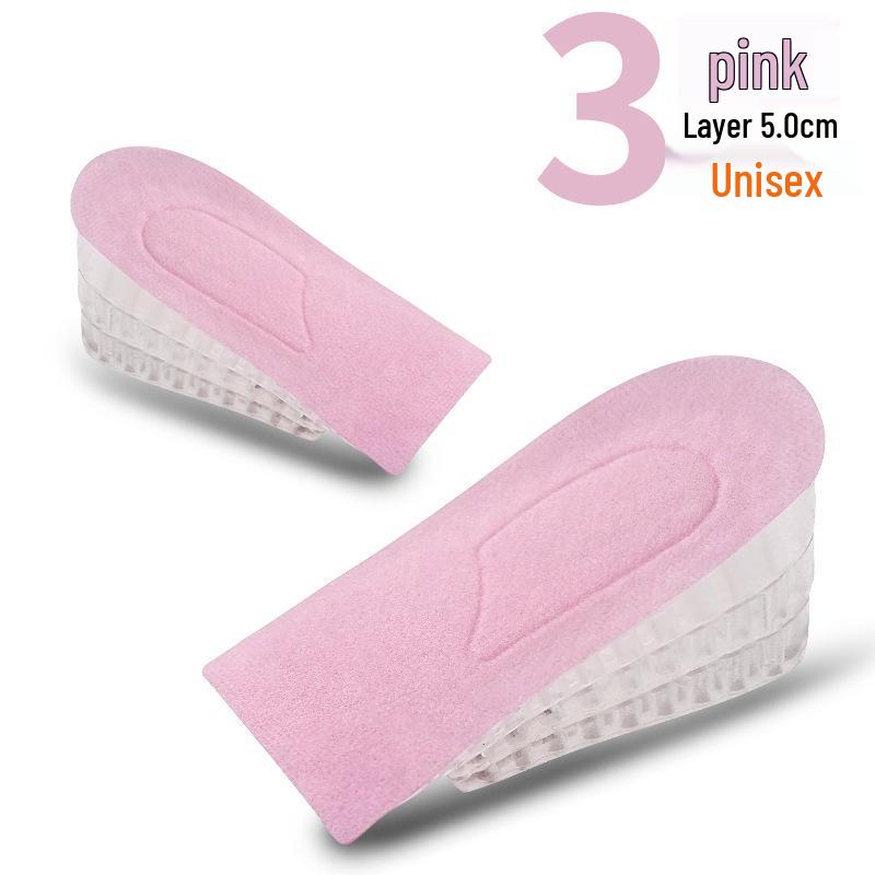 Unisex Niewidoczne Silikonowe Wkładki Zwiększające Wzrost, Zimowe Półwkładki