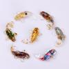 Natural Crystal Fish Mini Figurines Desktop Statue for Home Office Decorations