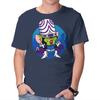 Unisex Crew Neck T-Shirt Double Conqueror Graphic Short Sleeve Casual Tee