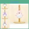 Chaveiro Adorável de Pelúcia Totoro Pelúcia Curta Macia Bonecos para Jogar em Casamento Brinquedo de Pelúcia de Animal Fofo
