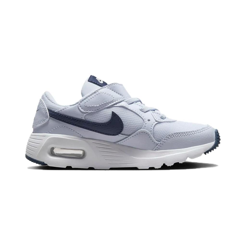 Nike Air Max SC PS Football Grey Midnight Navy Kids Sneakers White Summit-White CZ5356-012