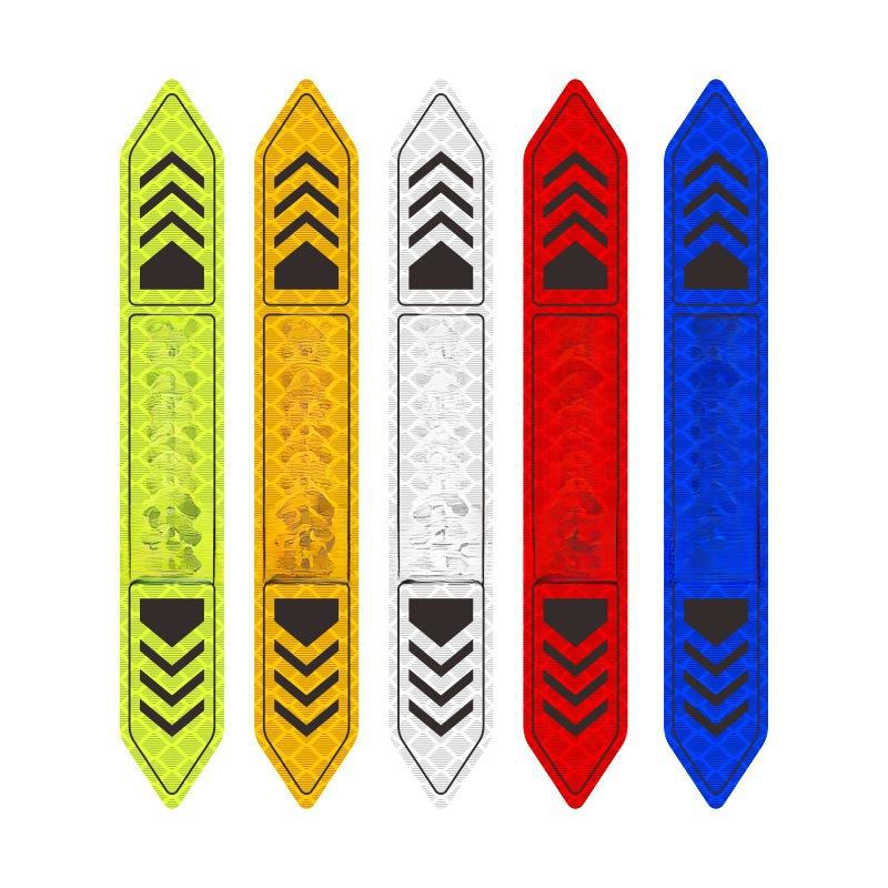 Autocolante de avertizare reflectorizante pentru ușa mașinii de noapte personalizate - Autocolante reflectorizante diamantate de gradul A pentru siguranță și decorare.