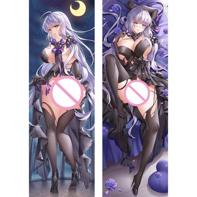 Anime Dakimakura Azur Lane Illustrious Cosplay pagalvės užvalkalas Otaku Huggind kūno pagalvės užvalkalas kambario pagalvėlė Helovino dovana