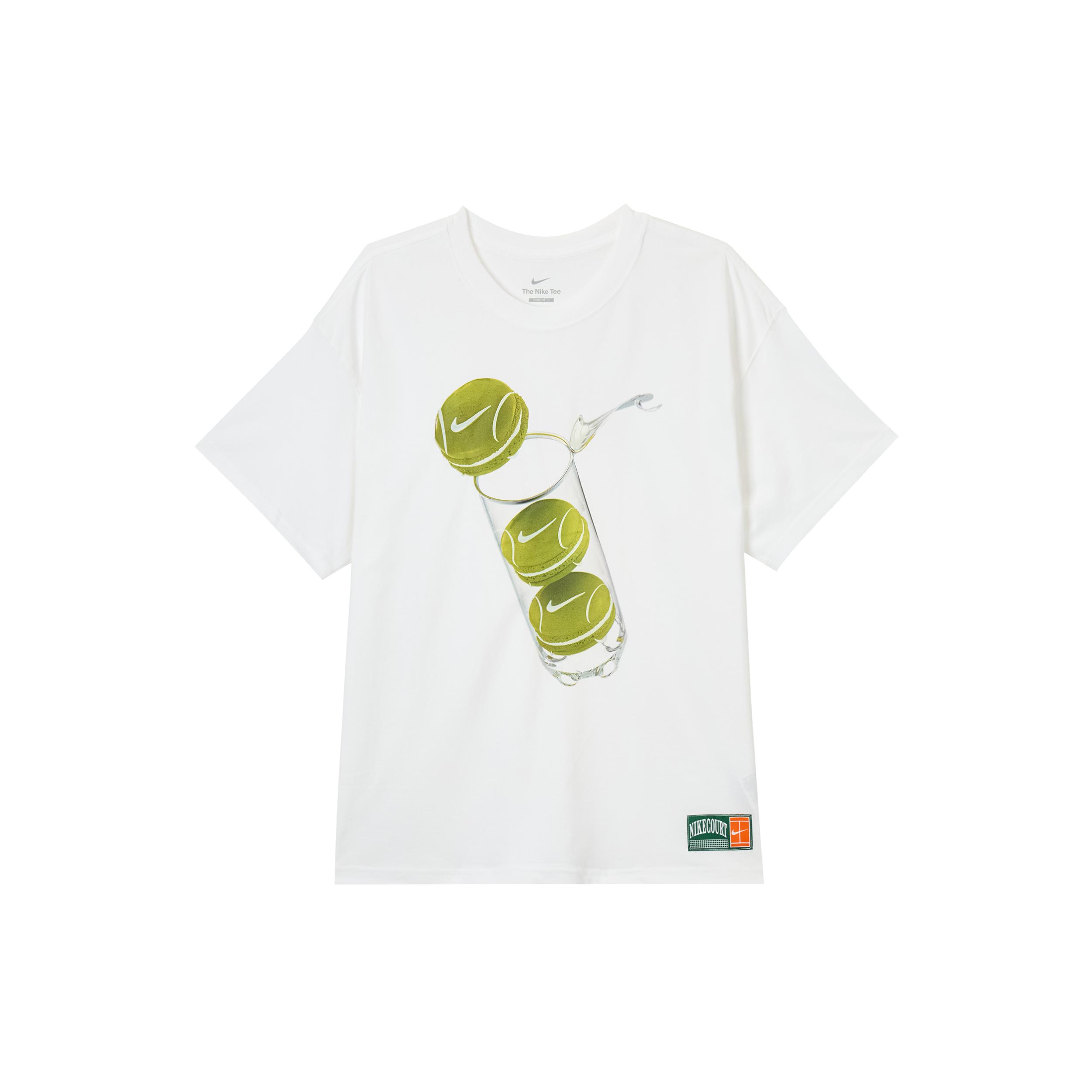 Мужская теннисная футболка Nike Court Max90 HJ3469-100 XXL