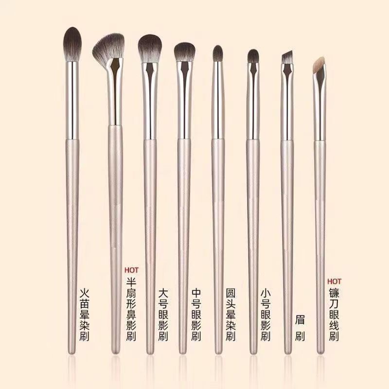 15-Piece Makeup Brush Set Loose Powder Brush Full Set Eyeshadow Brush Blush Beauty Tools Eyebrow Brush Blade Brush