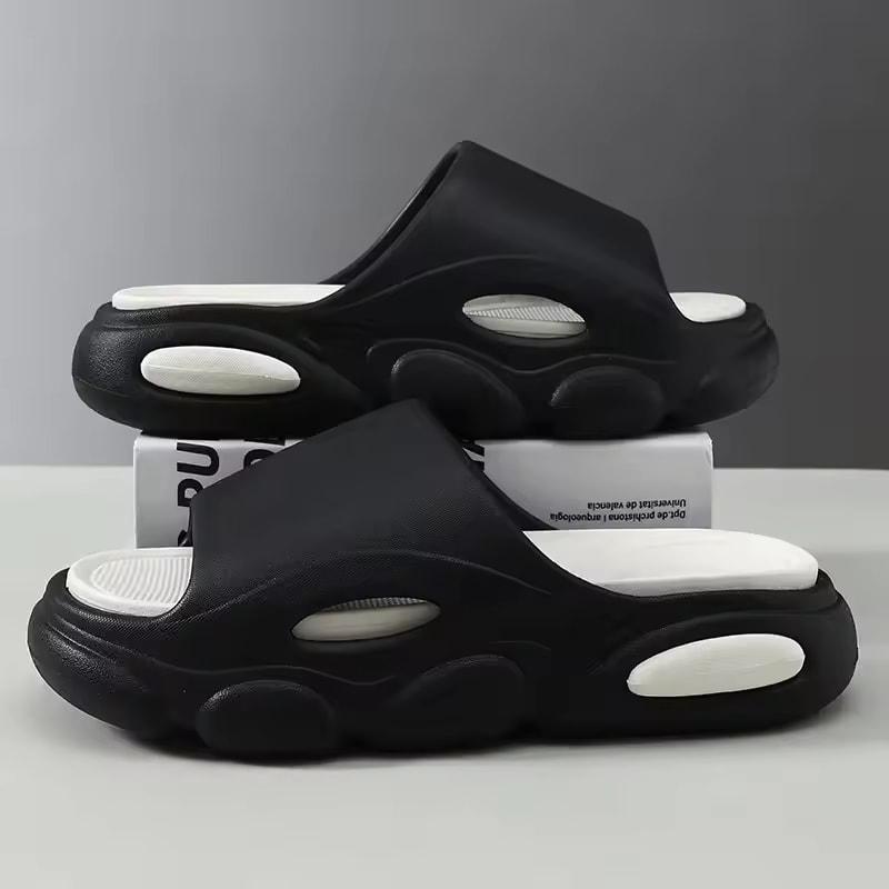 EVA Men's Summer Sandals Fashion Soft Cloud House Platform Slides Unisex Outdoor Non-slip Beach Shoes Men Bathroom Slippers