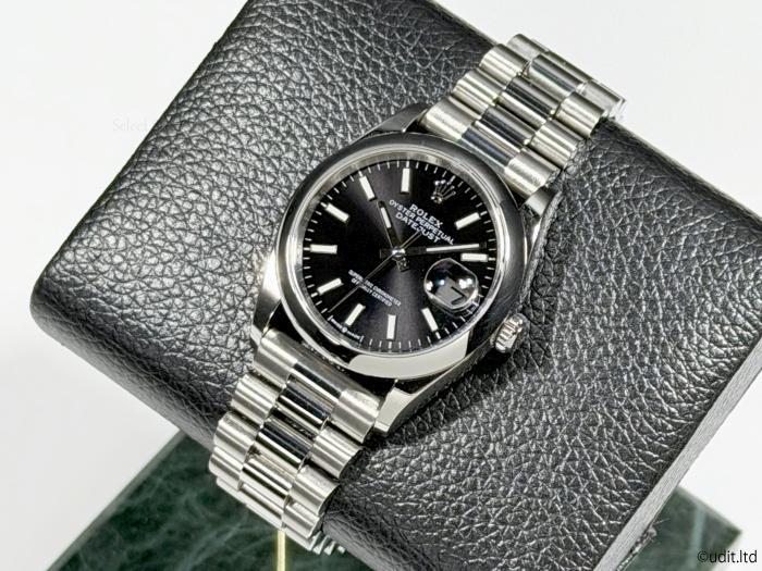[USED] 20mm lug width Rolex compatible President bracelet watch strap, gold