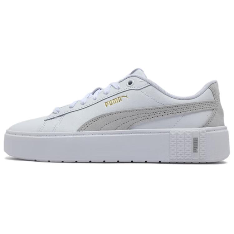 

Новые кеды PUMA Smash Platform с низким верхом для скейтбординга, женские, бело-серые 392979-01 35.5
