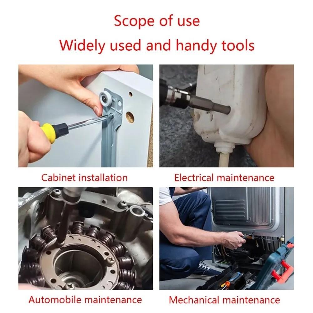 Hexagonal Tail Interface CRV-chrome Vanadium Steel Special-shaped Bit Set Home Appliance Electric Drill Accessories