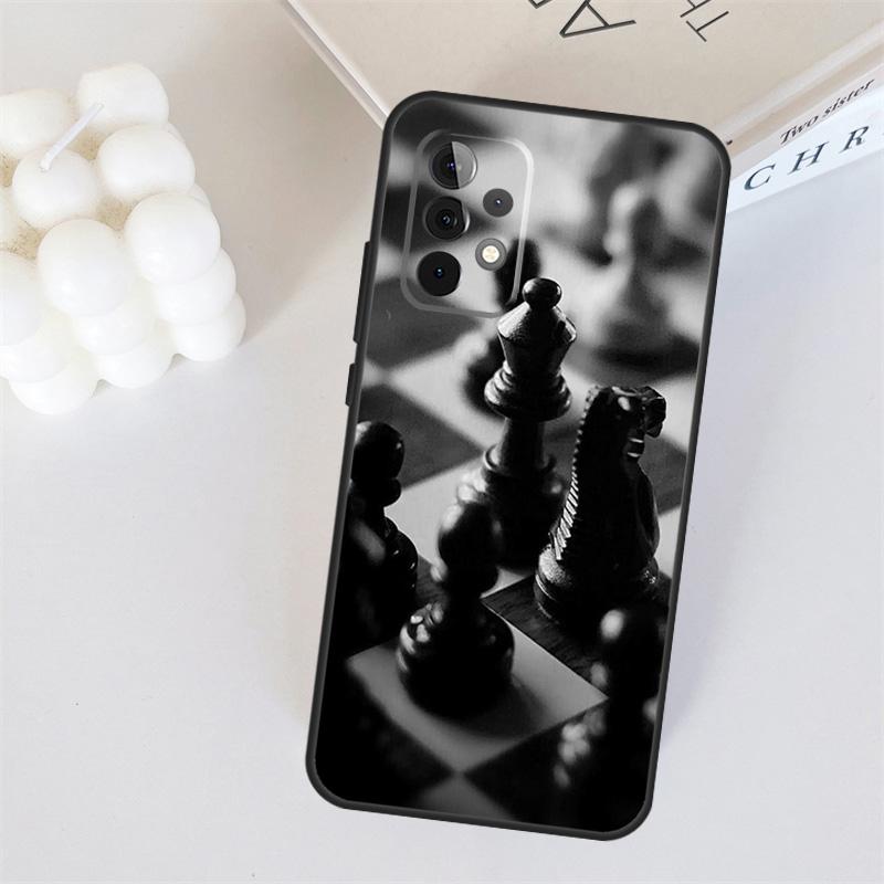 

Chess Pieces For Samsung Galaxy A55 A35 A15 A36 A56 A26 A16 A22 A32 A52 A54 A34 A53 A33 A13 A06 A05 Case Samsung A54 5G