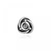 Pandora 292335c01 Moment April Birthstone Clear Eternity Circle Stud Silver Earrings