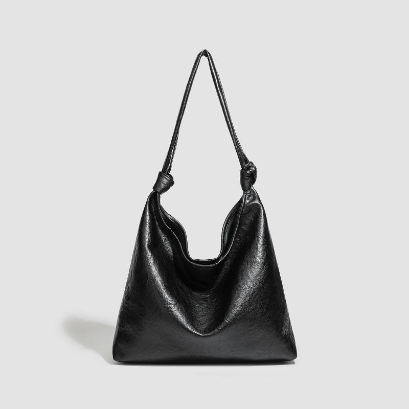 

Сумка-тоут, Модная одноплечевая сумка-подмышка большой вместимости для поездок на работу чёрный