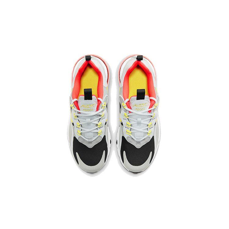 Nike Air Max 270 React 'Smoke Grey High Voltage' GS BQ0103-023