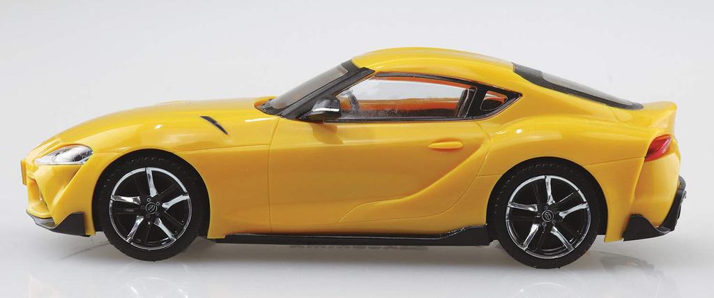Aoshima Bunka Kyozai The Snap Kit Series Toyota GR Supra Lightning Yellow Plastic Model Co., Ltd. (AOSHIMA) 1/32 Pre-Colored 10-D
