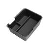 ABS Car Armrest Storage Box Organizer with Antislip Base for Noise Reduction Perfectly Fit Design Easy Installation