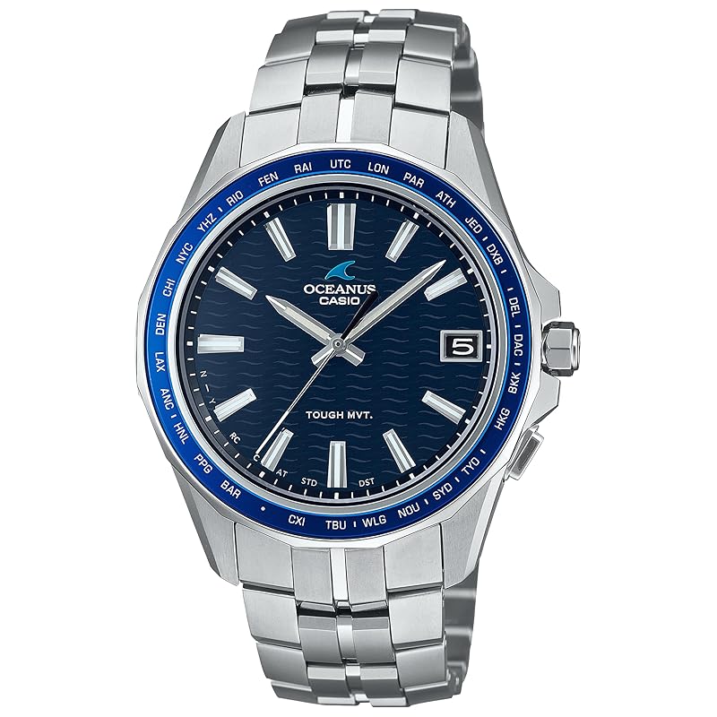 

[Casio] watch Oceanus []Manta Equipped with Bluetooth radio solar sapphire glass OCW-S400-2AJF men s silver