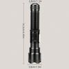 Tactical Rechargeable LED Flashlight, 7 Modes High Brightness Flashlight for Emergency, Hiking, Camping, Camping Equipment