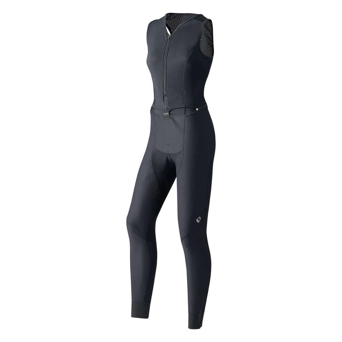 Ветрозащитные быстросохнущие тайтсы с лямками PEARL IZUMI WT6500-3DX, Цвет: 2, Черный, Размер: M, Велоодежда
