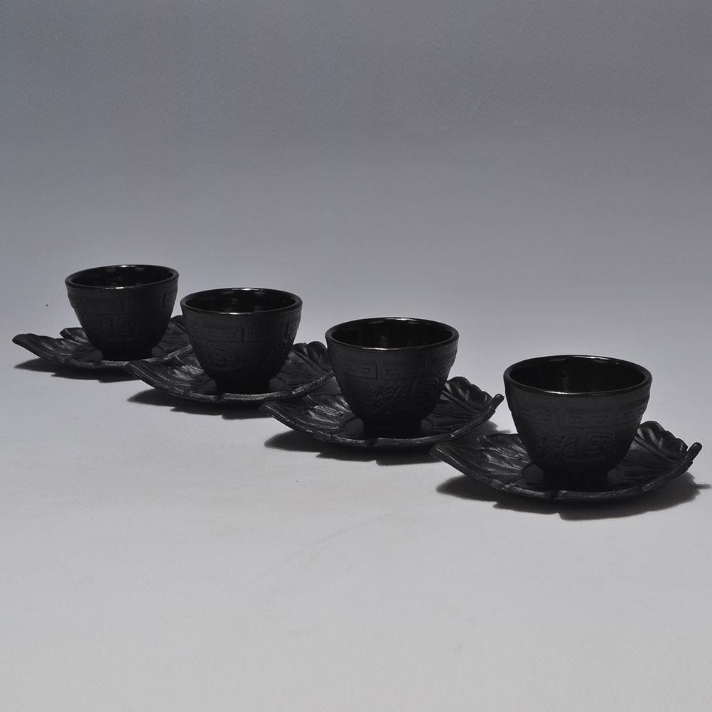 

Cast Premium Iron Material Smooth Interior Rust Resistant Vintage Style For Home Office Kung Fu Mini Tea Cup other