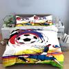 Soccer ball with player. Bedding sets Duvet cover sets Duvet covers Pillowcases(1 * Duvet Cover 2 * Pillowcases, without duvet insert)
