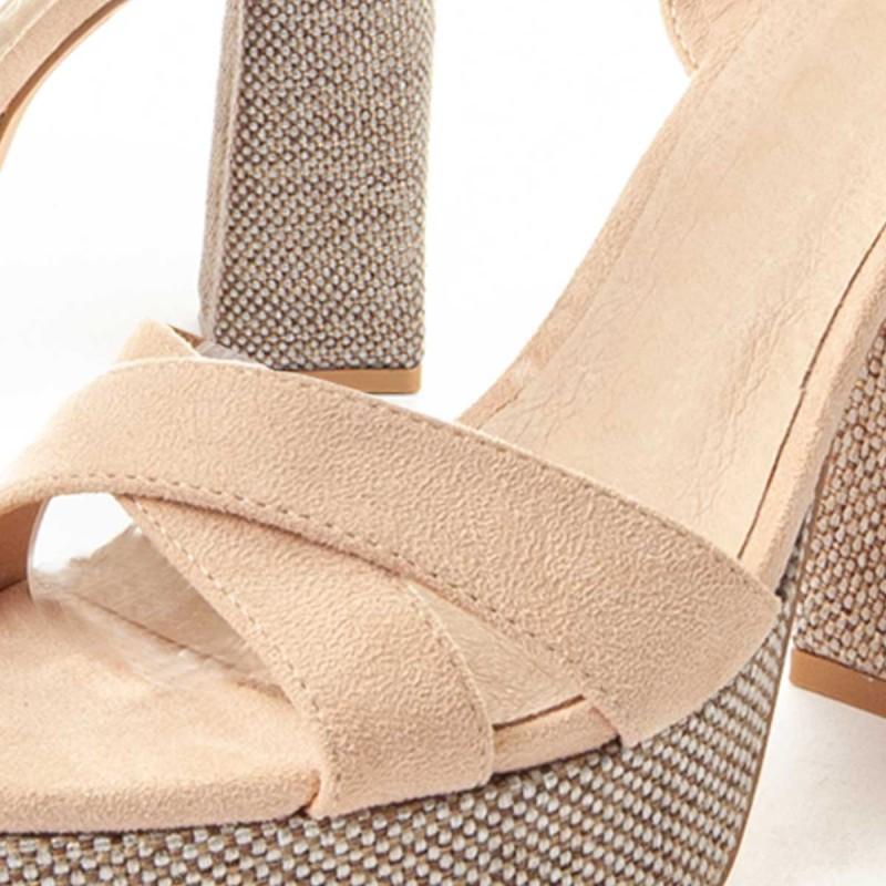 Sandália de Salto Alto para Mulher.  Montevita  Festsand8  88528