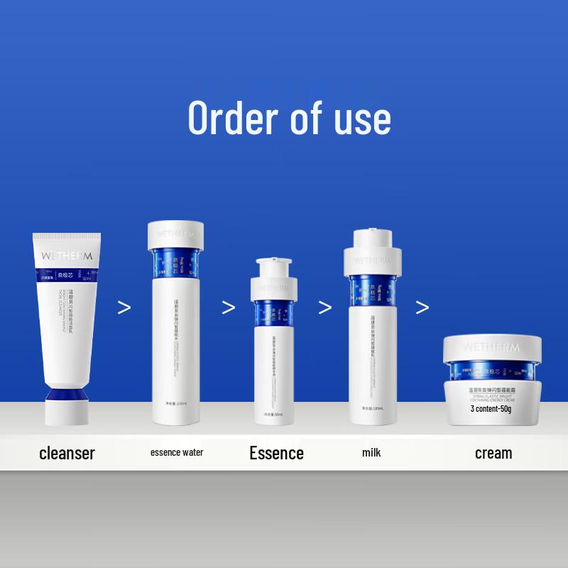 Wunmi Water Small Blue Core Firming & Anti-Wrinkle Essence Water 50ml