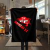 1Pc 24 Erzincanspor Print Flannel Blanket High Quality Warm Comfortable Cover for All Seasons Perfect for Gifts Home Decor