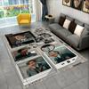 The Umbrella Academy TV-Film Teppich, Teppich für Zuhause Wohnzimmer Schlafzimmer Sofa Fußmatte Dekor, Kinder Spielteppich Rutschfeste Bodenmatte 3D