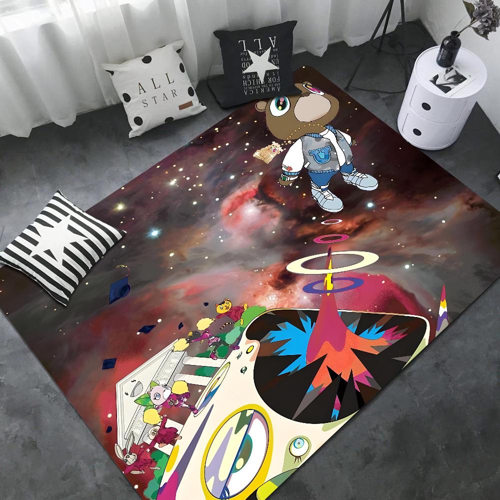 Hot Singer Kanye West Kitchen Mat Nordic Style Bedroom Living Room Doormat Home Balcony Anti-Slip Doormat Area Rug