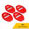 OPQ1 2026 Hot VOLKSWAGEN 4Pcs Car Door Lock Cover Stainless Steel Cap Auto Accessories For VW GTI Polo Golf Passat Tiguan Arteon Toua