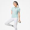 Li-Ning Polo de sport confortable évacuant l'humidité pour femmes Hauts Vert plume APLU158-3