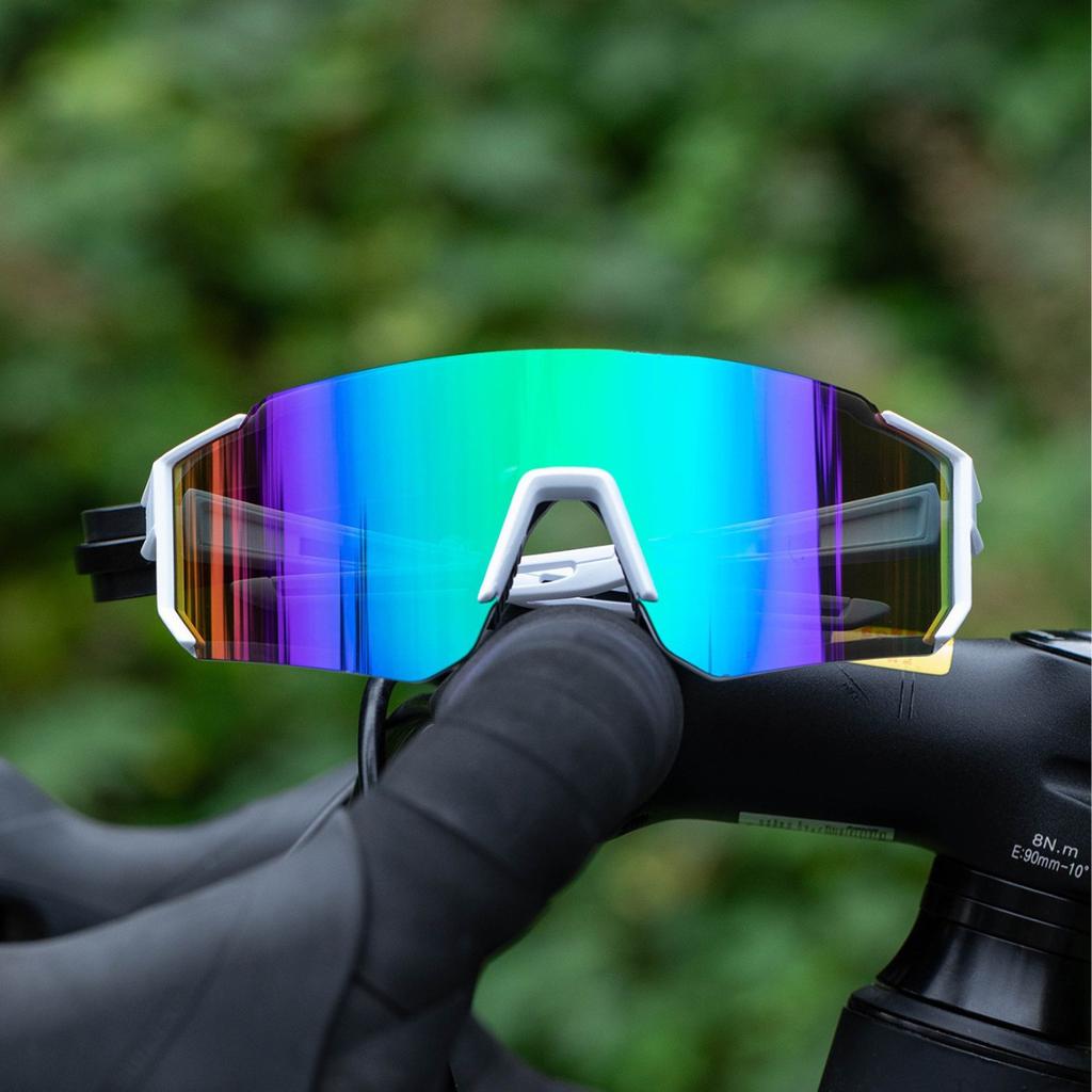 New Fashion UV400 Sports Sunglasses for Men Women Square Frame UV Protection Outdoor Driving Eyewear