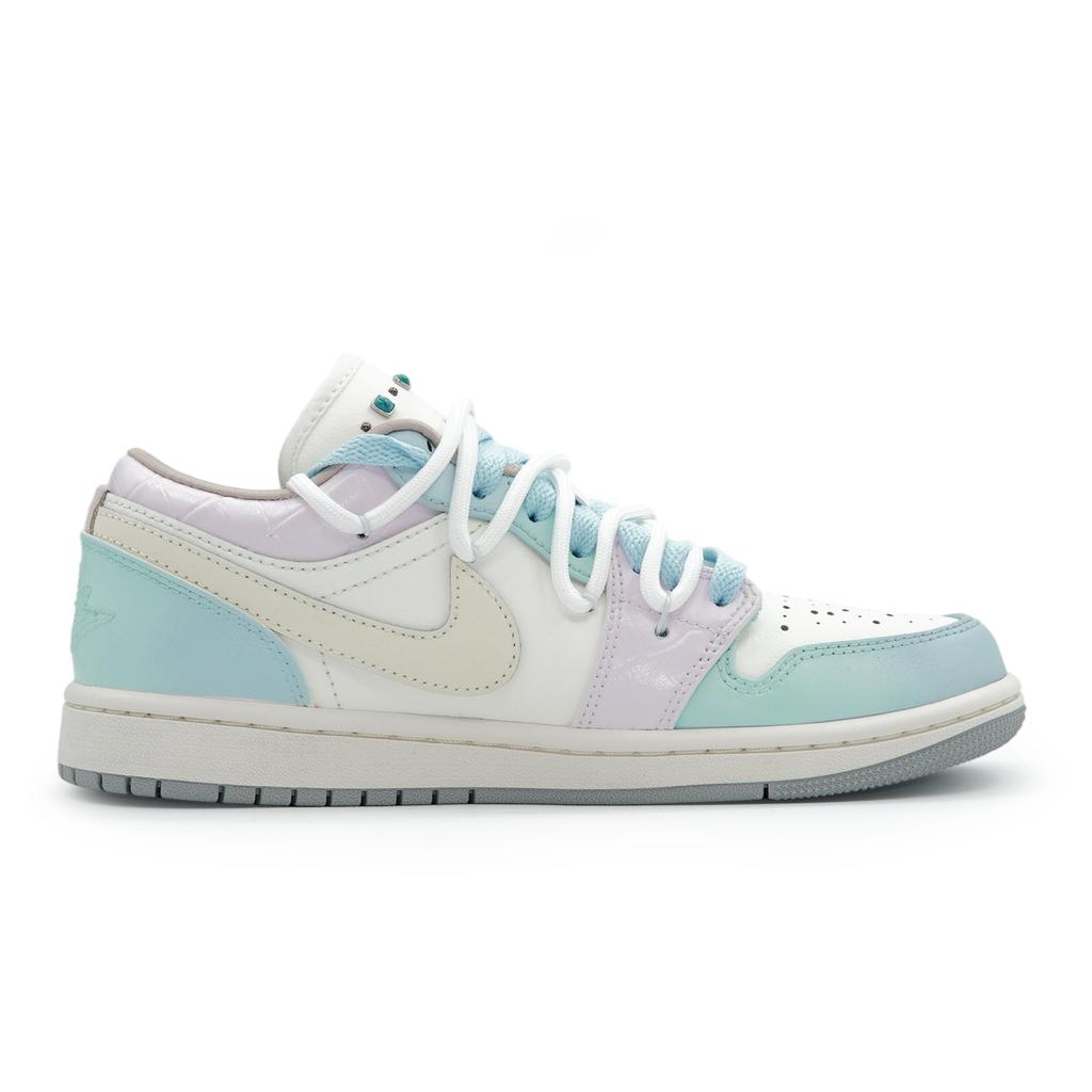 Jordan Pantofi de baschet vintage Air Jordan 1 Unisex cu gleznă joasă Mov/Alb/Albastru IH7323-100(Echipa1189-)