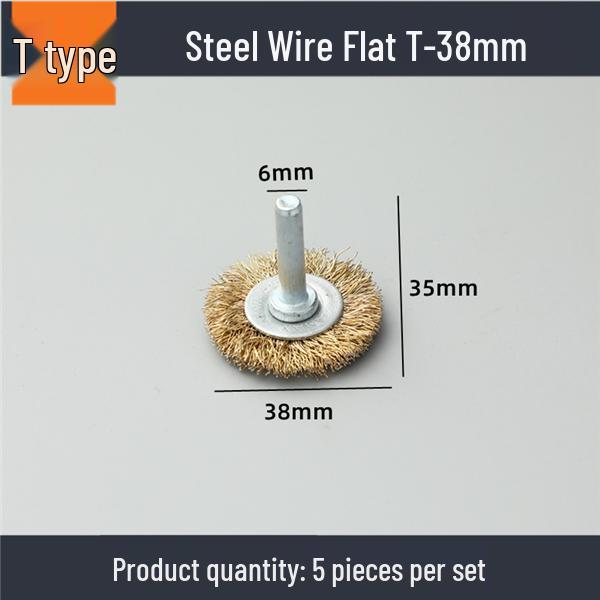 Steel Wire Brush Cup - Stainless Steel Rust Remover & Polishing Wheel for Angle Grinders