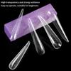 30/150Pcs/Box Mechanical Dragon Claw Nail Forms For Extension Gel Nail Molds Nail Extension Forms For Building Gel Manicure