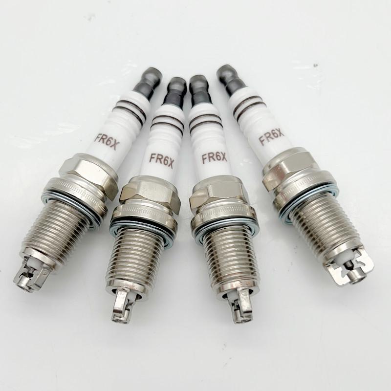 4pcs 100% VORTEX I-shaped IRIDIUM patent spark plug FR6X for IK20TT IK16TT IK20 IK16 BKR6EIX BKR5EIX BKR6EIX11 BKR5EIX11 IFR6J11