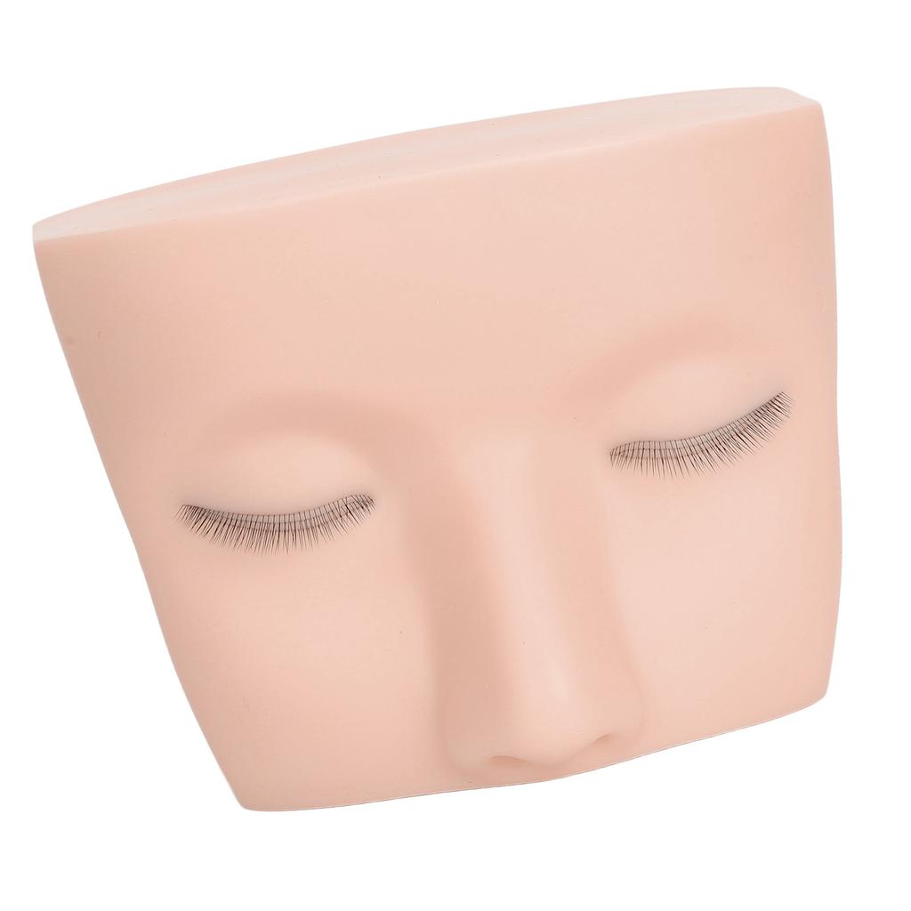 Lash Mannequin Head Elastic   3 Layer Lashes Eyelash Mannequin Head Practice for Beginner