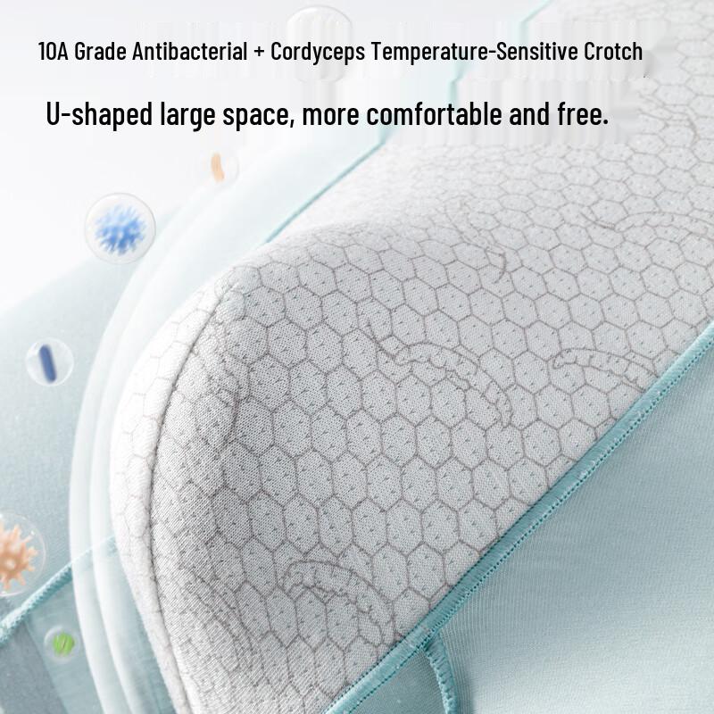 MIIOW Herren Anti-Bakterielle Boxershorts 3er-Pack