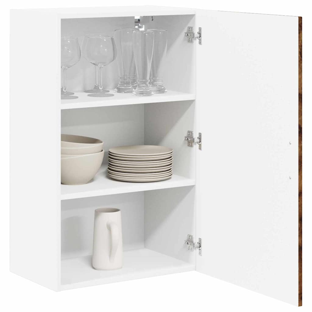 Wall Cabinet LUCCA Smoked Oak 50 x 31 x 80 cm