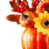 Autumn Pumpkin Sturdy Table Centerpiece Thanksgiving Artificial for Mantel, Fireplace, Desk,